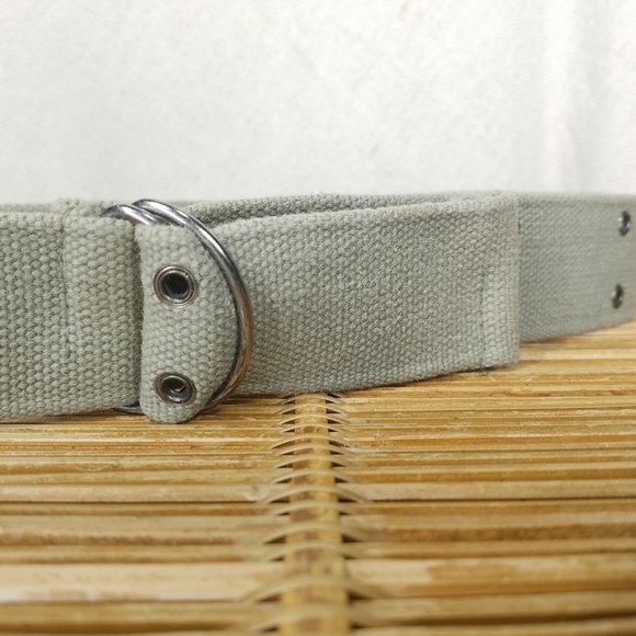 Unisex, canvas, khaki belt - Picture 2 of 10